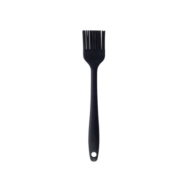 Mini Pincel Culinário em Silicone Preto 21cm - Mimo Style