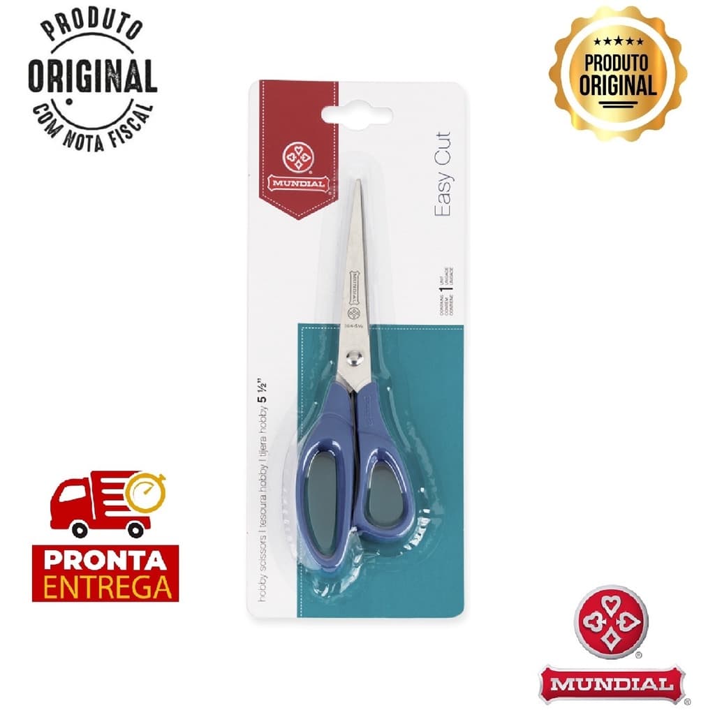 Tesoura Hobby Multiuso Mundial - 14cm 164N-5 1/2