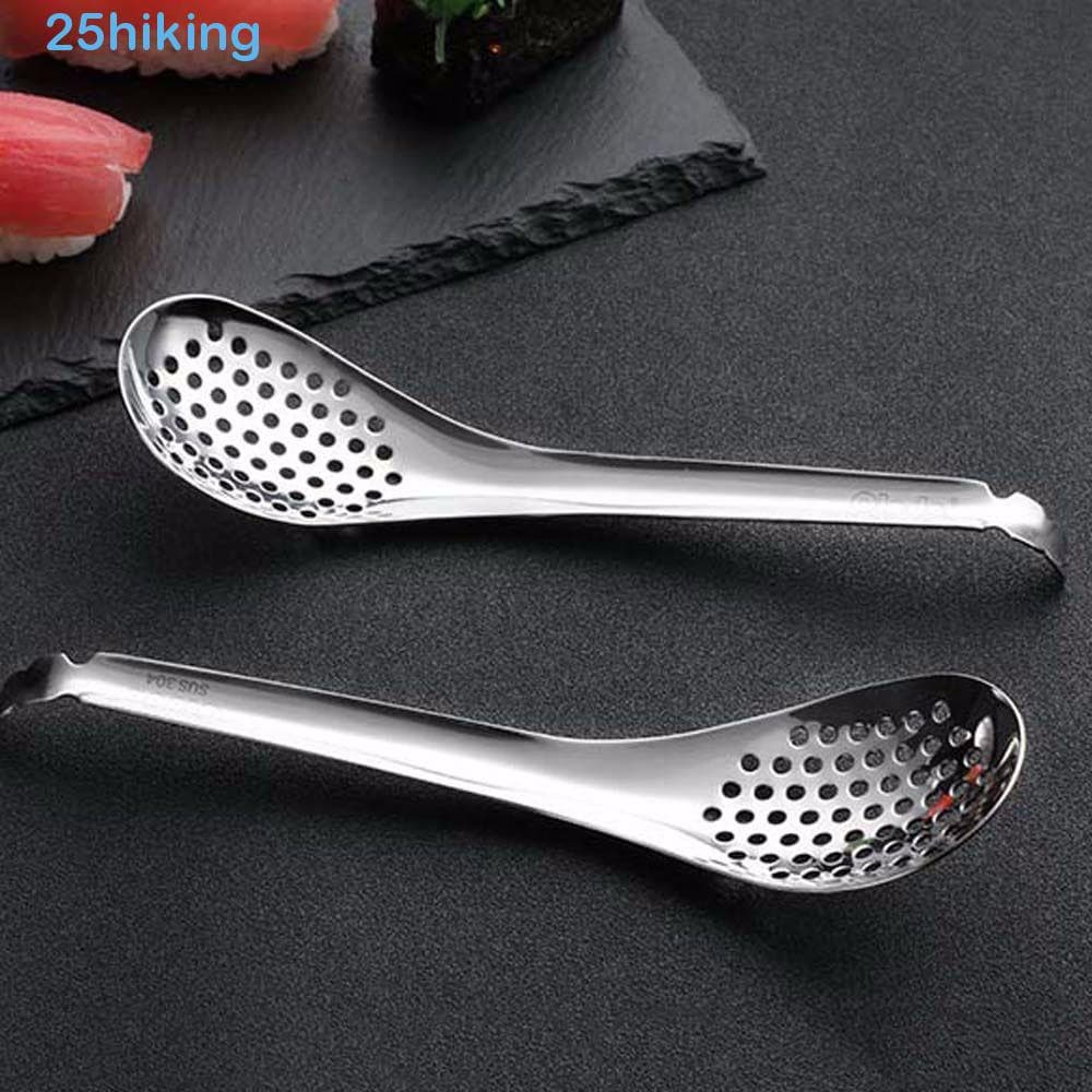 HIKING Caviar Colher 56 Furos Coador De Cozimento De Aço Inoxidável Ferramenta De Cozinha