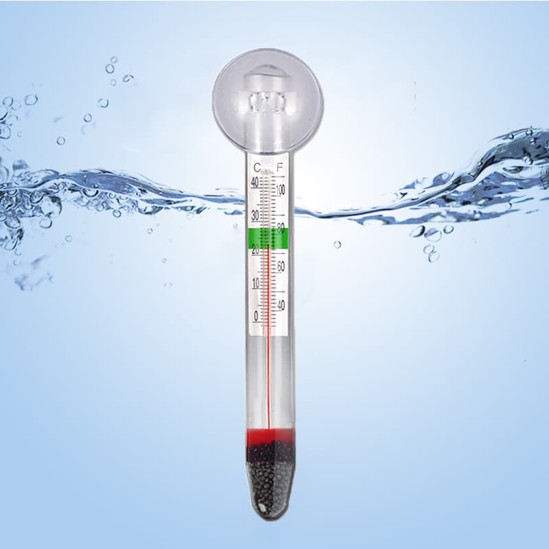 Termômetro Submersível Para Aquário De Vidro Acessórios Medição Da Temperatura Água Ventosa À Prova D'água