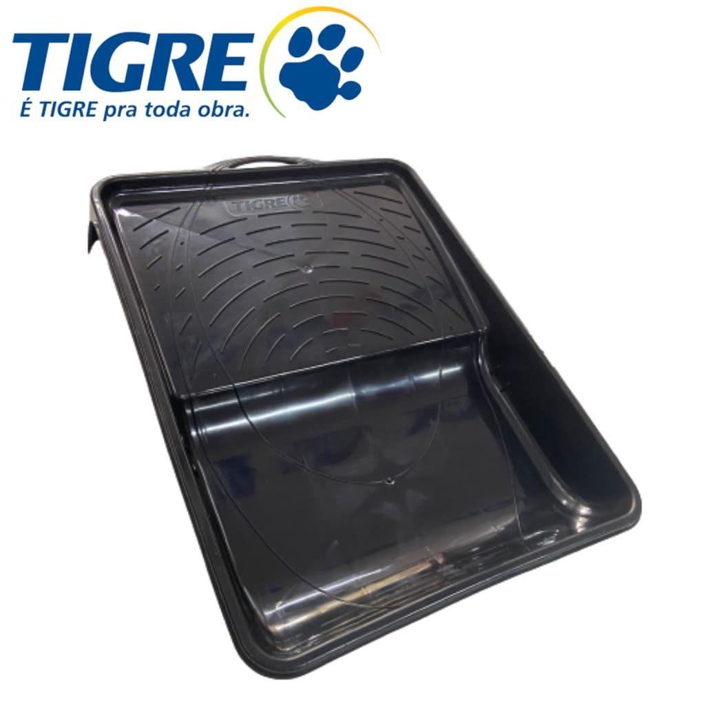 Bandeja Para Pintura Tigre Grande Plástica 23cm Reforçada