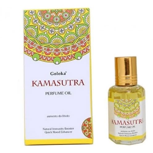 Kamasutra -  Óleo Perfumado Indiano Goloka (10ml)