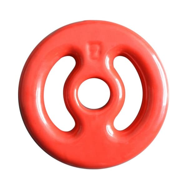 Anilha de 2KG Emborrachada para Barras / Halteres - Musculação - FITNESS PRADO