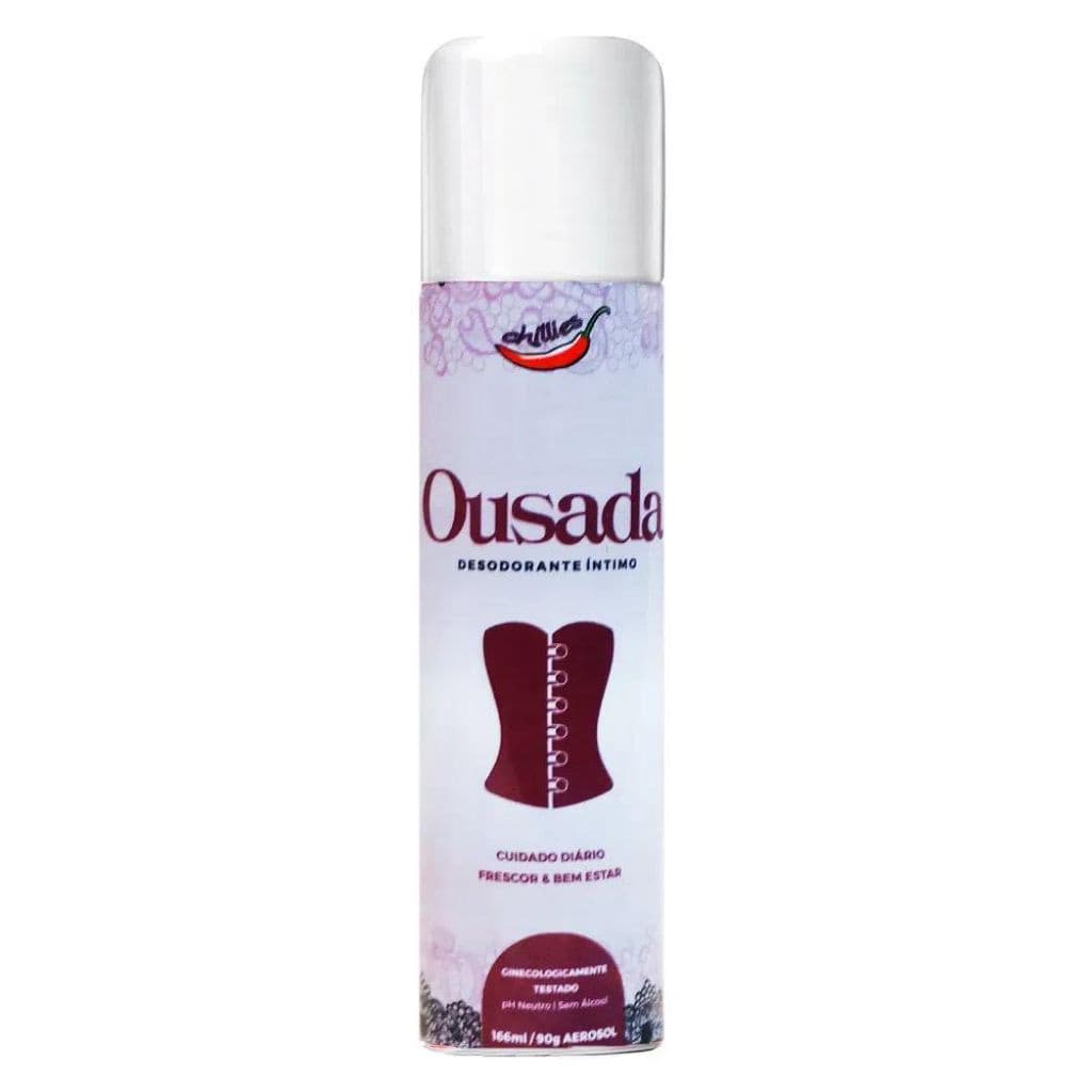 Desodorante Intimo Feminino Antitranspirante Ousada Chillies