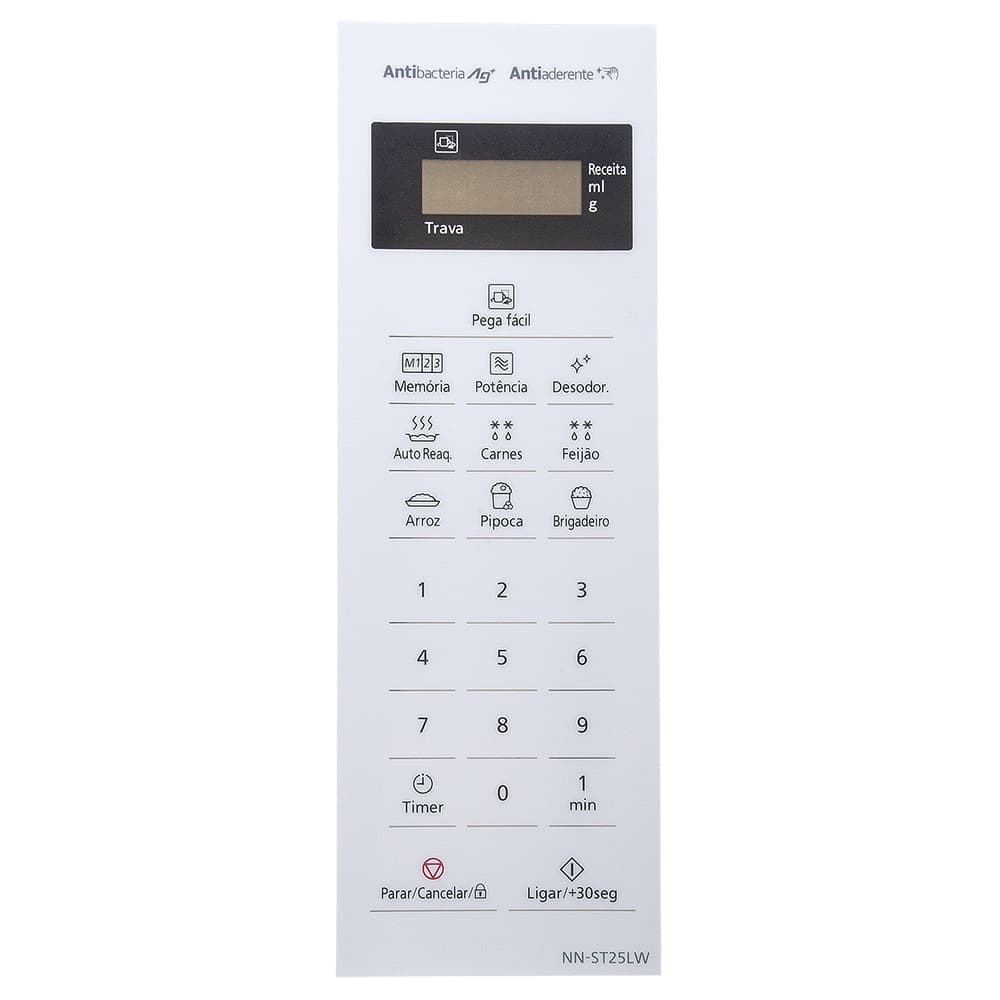 Teclado Membrana para Forno PANASONIC NN-ST25LW - Branca