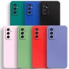 Kit 2X1 Samsung Galaxy M23 5G - Capa Silicone Aveludada Colorida + Película Frontal Ceramica 9D