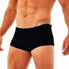 Sunga Boxer Estampada Lisa Calção de Banho Natação Praia Piscina Cueca Colorida Panda Ursinho