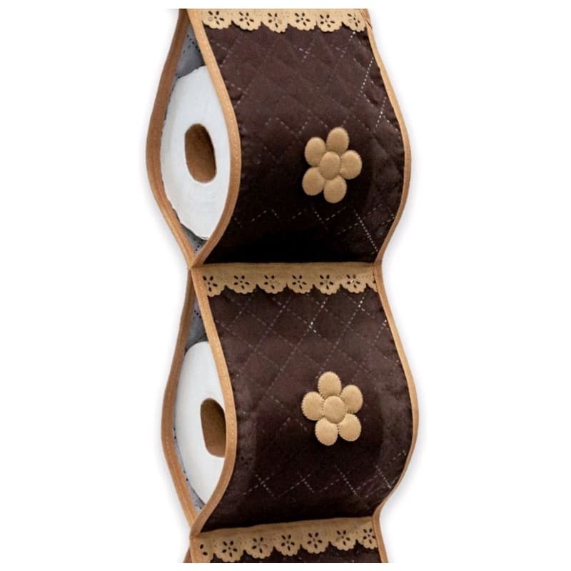 Porta papel higiênico elegance 3 rolos matelado ultrassonico