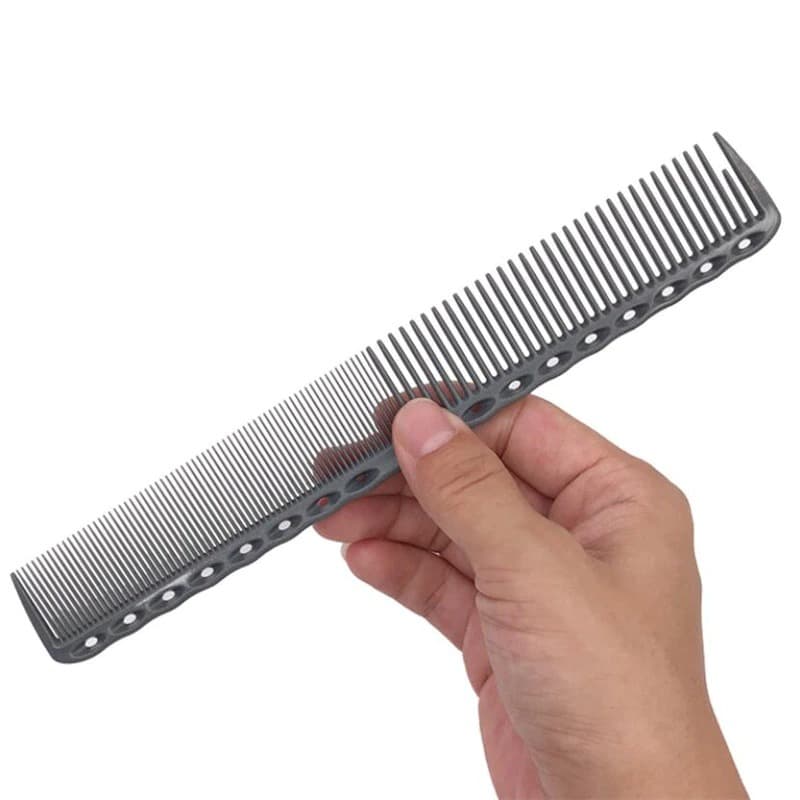 Pente de corte carbono pra salâo de beleza cabeleleiro barbeiro profissional cabelo anti estático