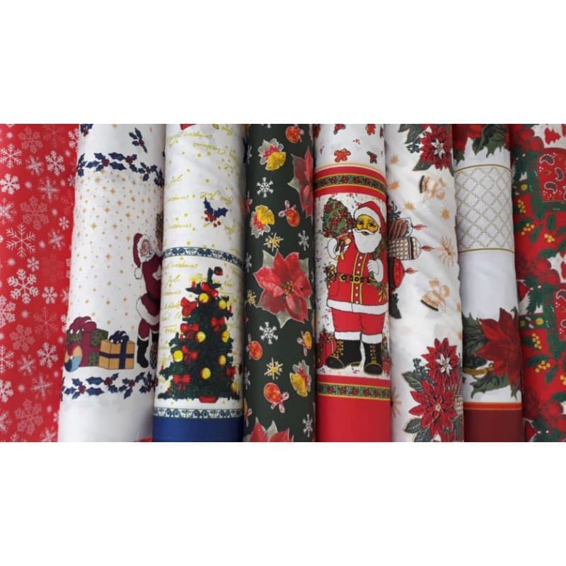 toalha de mesa natal oxford Estampado linda 6 cadeiras(envio aleatorio)