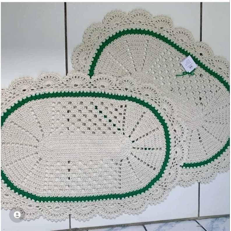 Tapetes em crochê