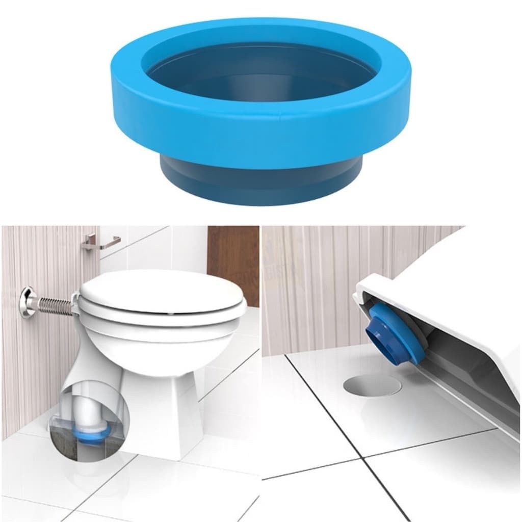 Anel De Vedação Para Vaso Sanitário Emborrachado Com Guia BLUKIT