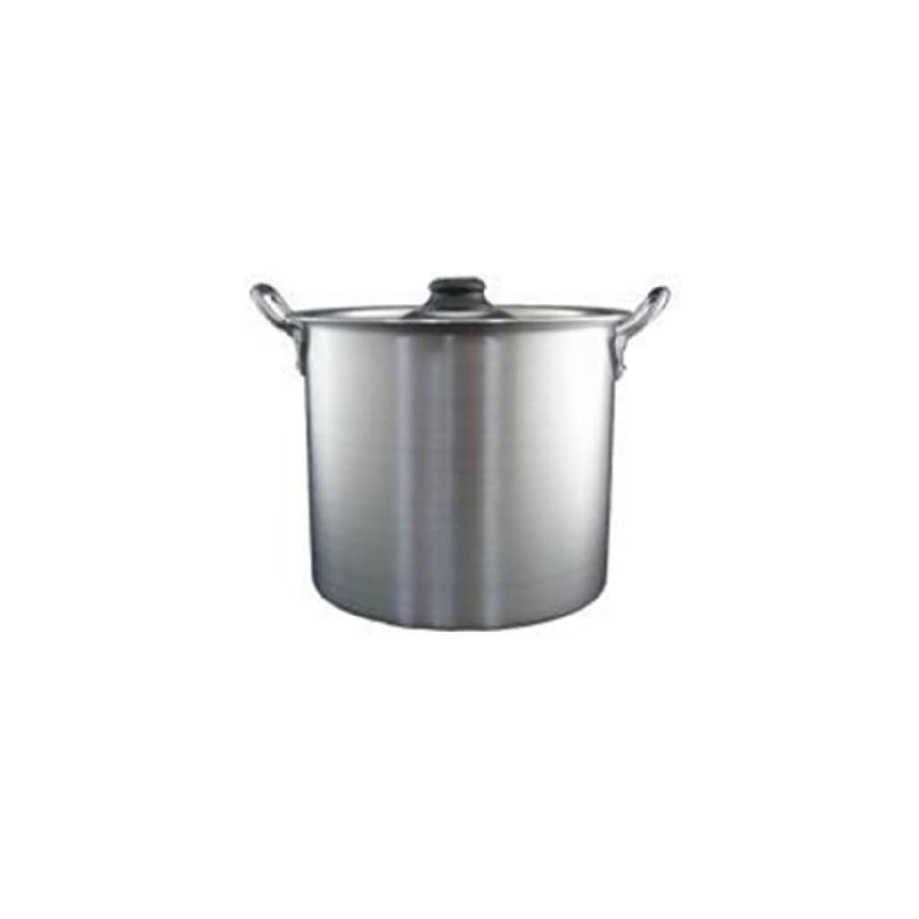 Caldeirão de Alumínio 30cm com Tampa 18L Linha Hotel Industrial Restaurante Escola Fogões a lenha e industriais Feijoada