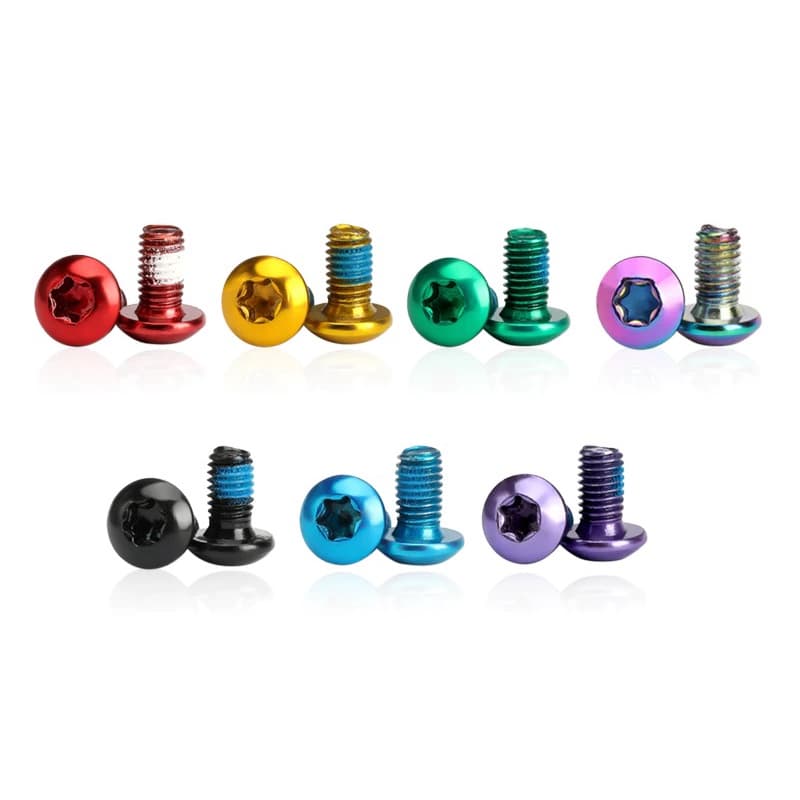 Parafuso Disco De Freio Rotor Bike Mtb Speed Colorido 12x