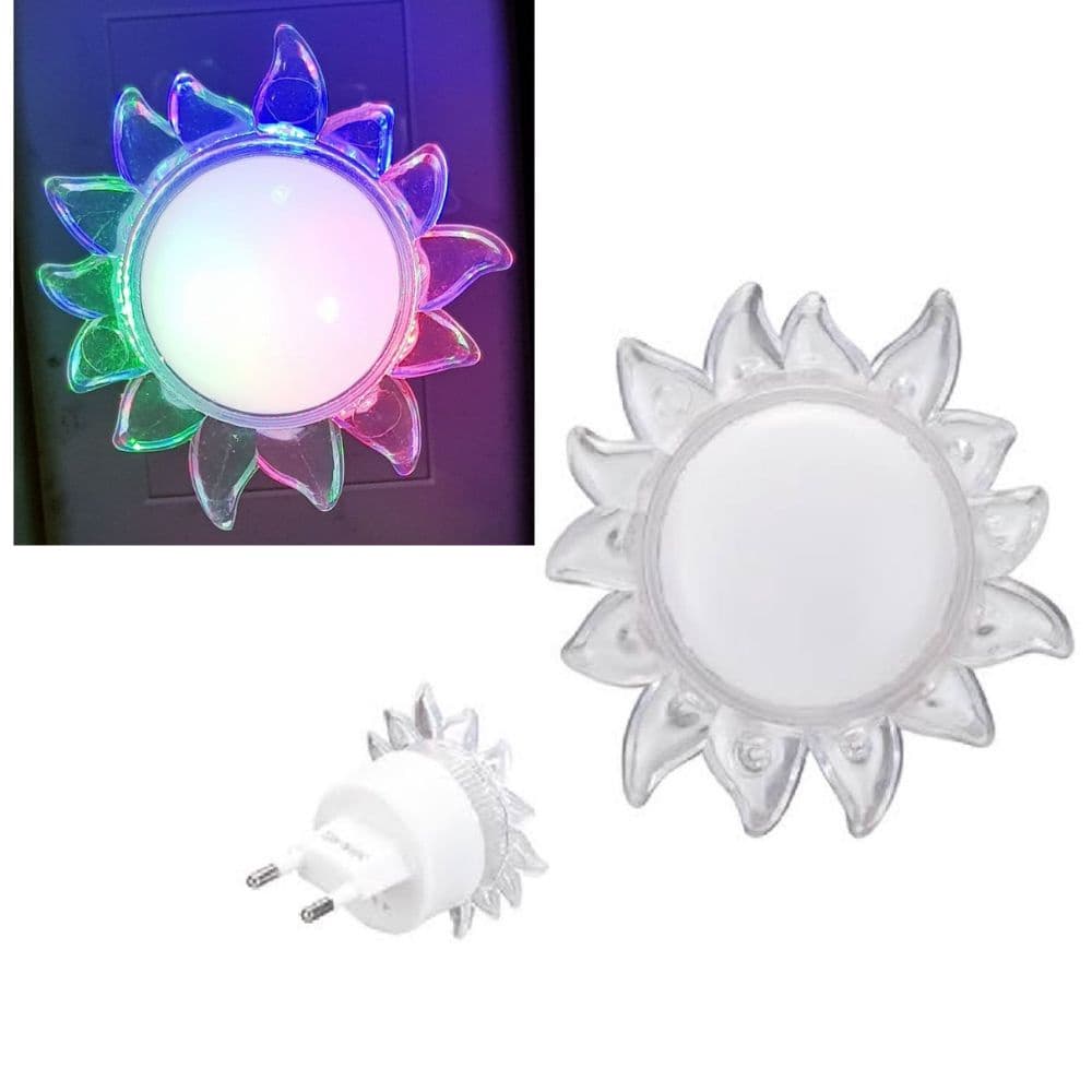 abaju de tomada led luminária quarto bebe