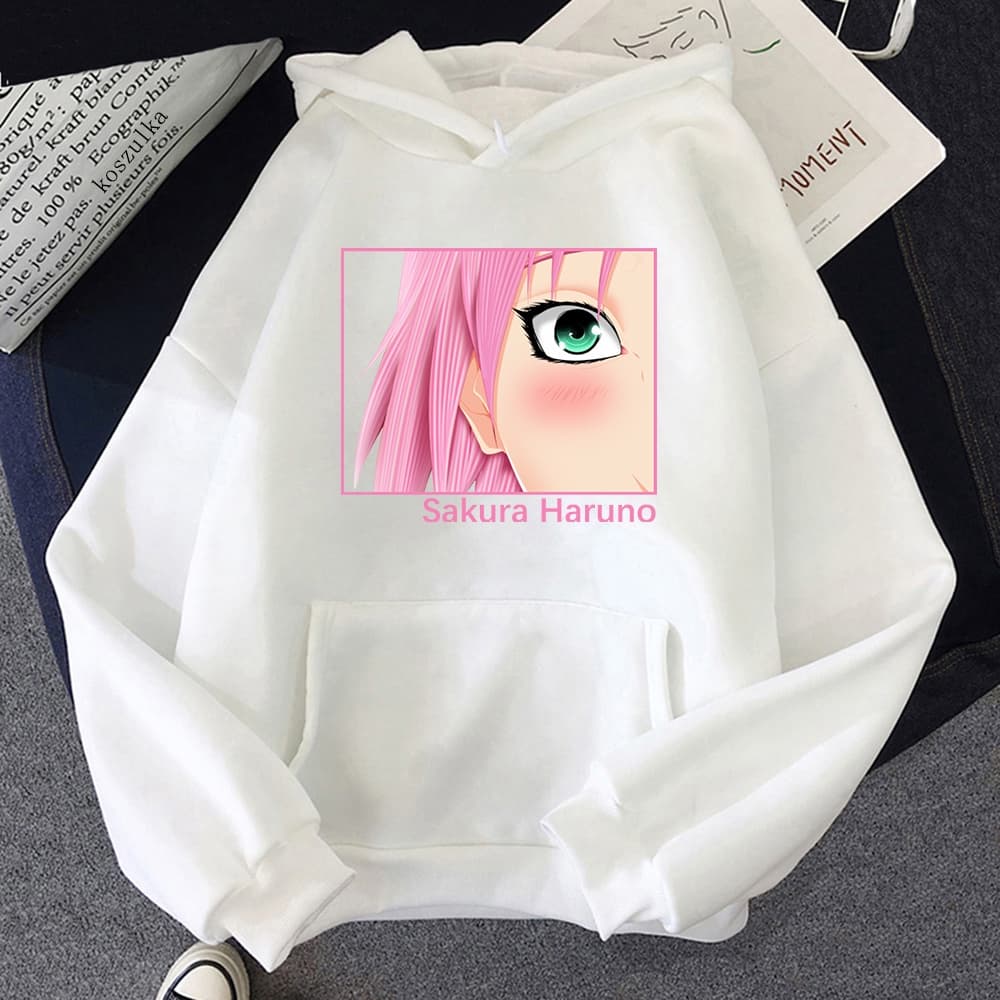 Blusa De Frio Sakura Haruno Anime Naruto Shippuden Moletom Unissex