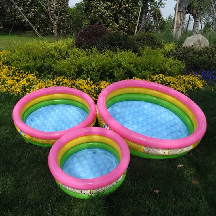 Bebê família piscina segurança e proteção ambiental fundo de bolha dos desenhos animados piscina cor oceano bola piscina crianças brincando brinquedos de água