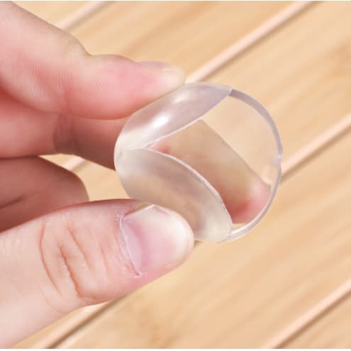 20 Protetor De Silicone Para Quina De Mesa
