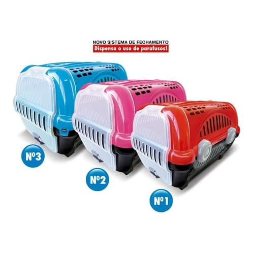 Caixa Transporte Cães Gatos N2 Furacão Pet