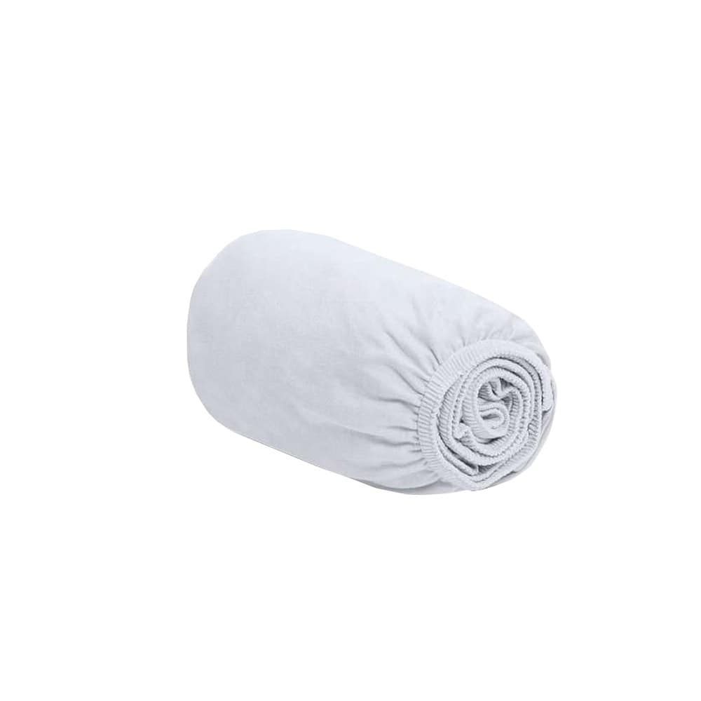 Lençol Solteiro Avulso Microfibra Lisa Branco 100% Poliéster