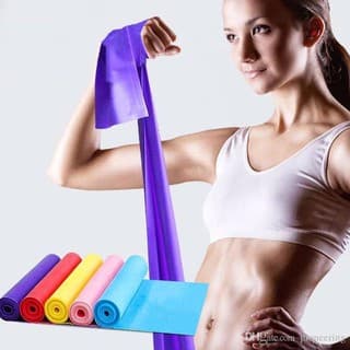 Faixa Fita Elástica Yoga Ginastica