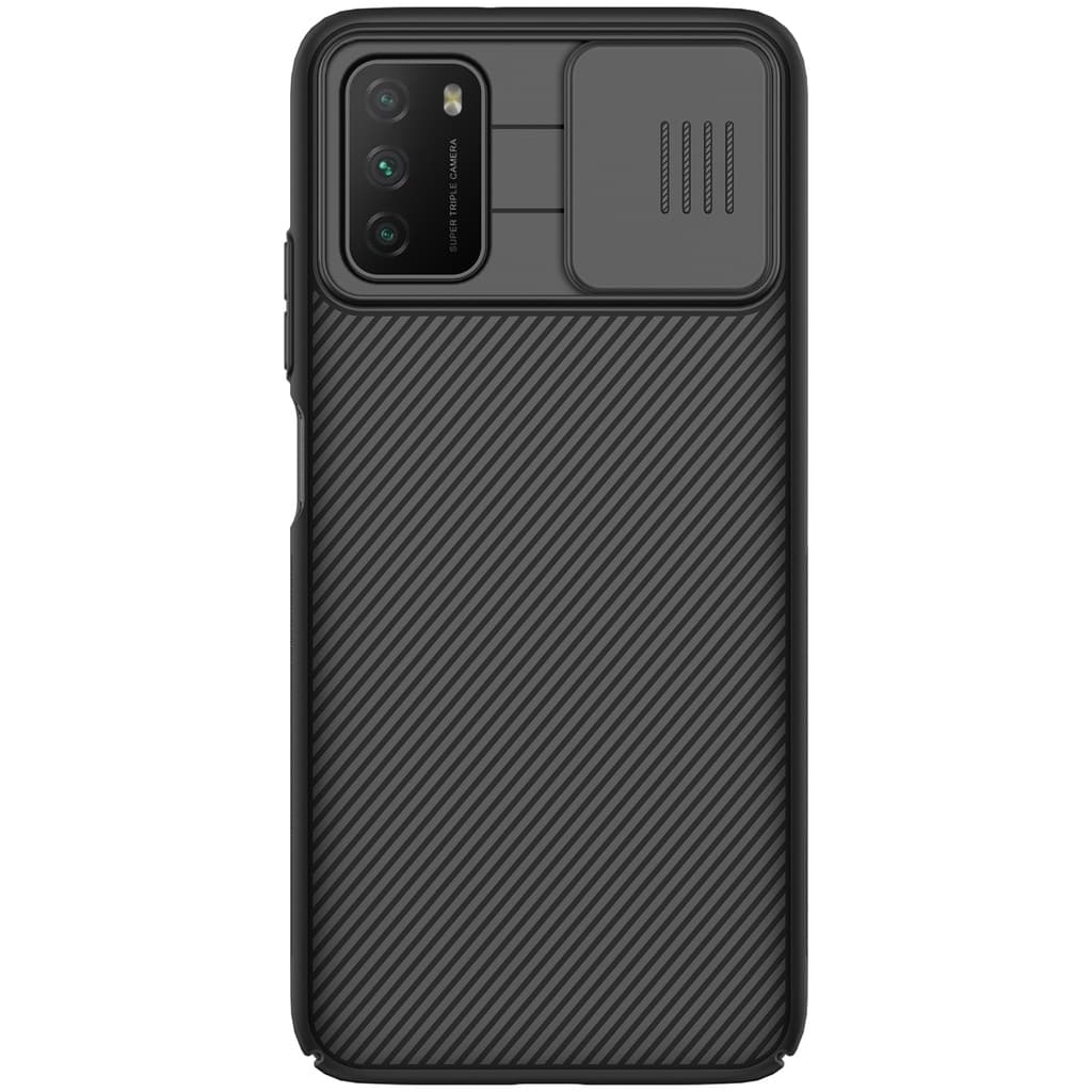 Capa Anti Impacto NiLLKiN Camshield Xiaomi POCO M3 - Preto