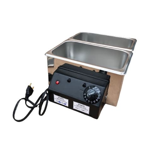 Termocera 5 kg 2 cubas inox linha profissional ... super promoção