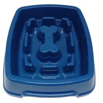Comedouro Educativo Lento Interativo Pet 1200ml para Cachorro Cães e Gatos Grande pequeno