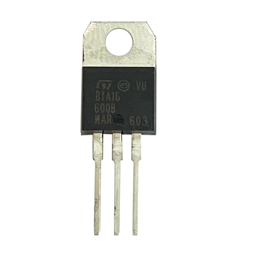 KIT 2 PÇS - TRANSISTOR BTA16-600 - BTA 16-600 TRIAC 16A 600V
