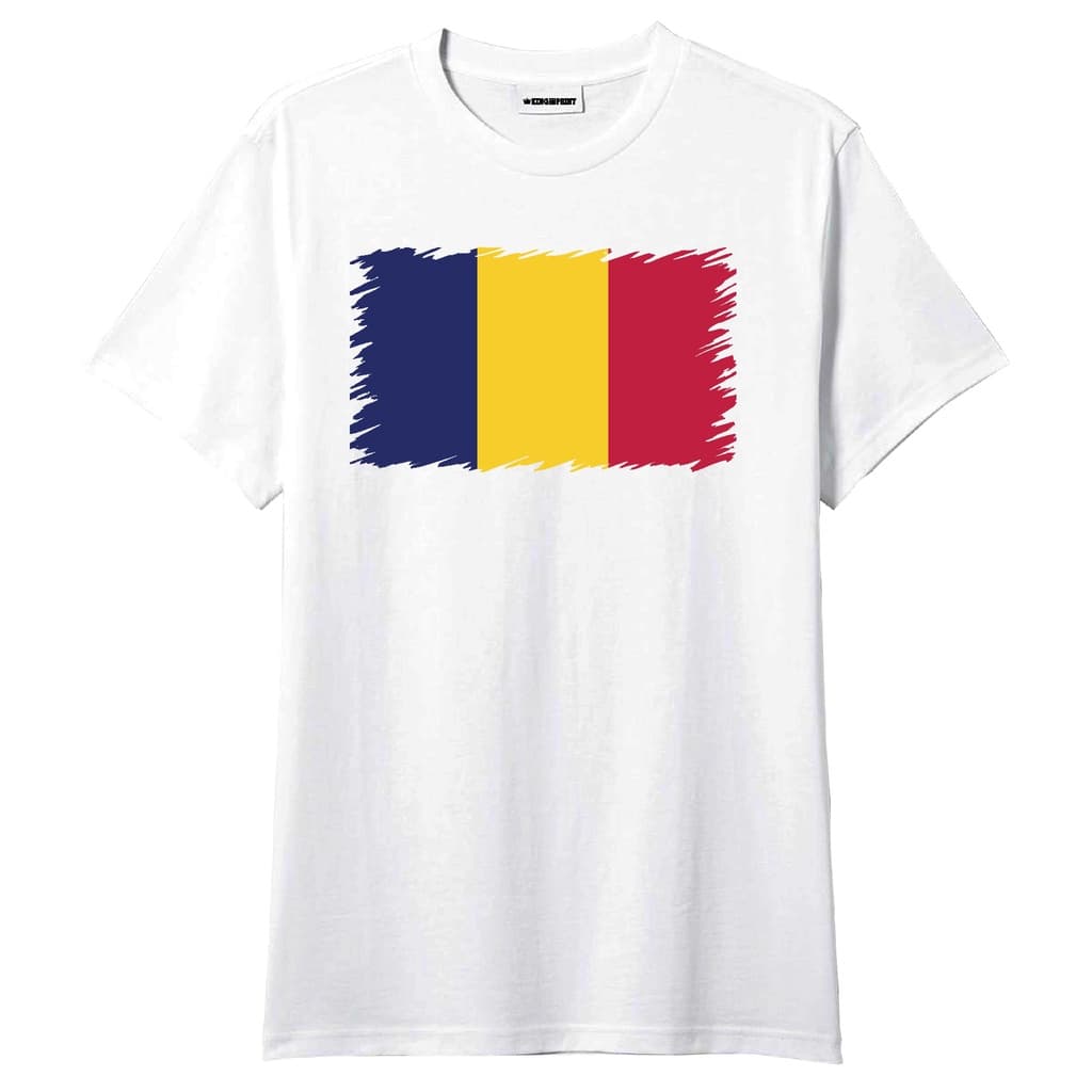 Camiseta Bandeira Chade