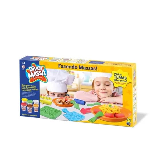 FAZENDO MASSAS - MASSA DE MODELAR C/ACESSORIOS