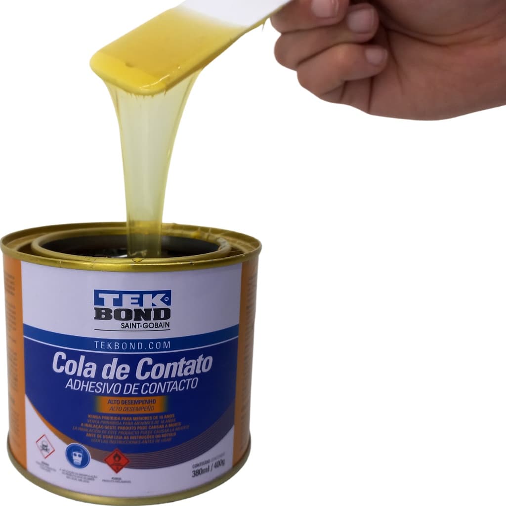 Adesivo Cola De Contato Sapateiro Marceneiro 400g Tekbond