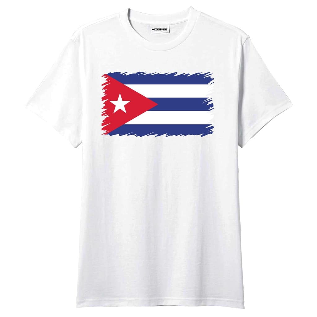 Camiseta Bandeira Cuba