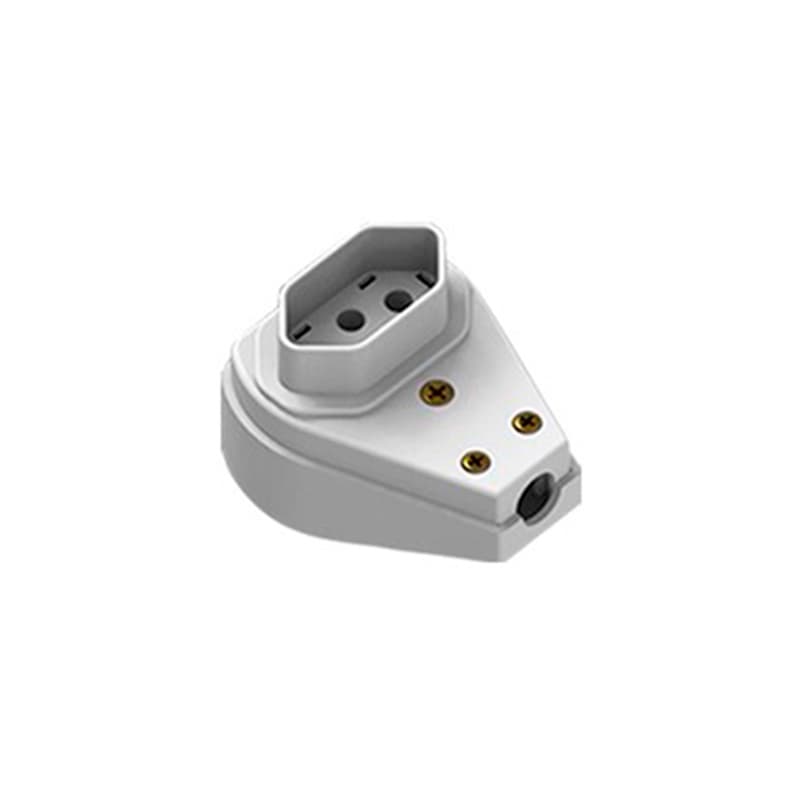 Plug de Tomada Fêmea 20a com Prensa Cabo Grande Resistente