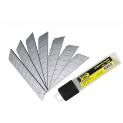 Lâmina Para Estilete 18mm C/ 10 Peças - Fertak