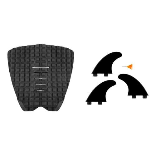 Deck Para Prancha De Surf + Quilhas M5 + Chave