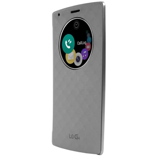 Capa para LG G4 - Quick Circle - Cinza Titan