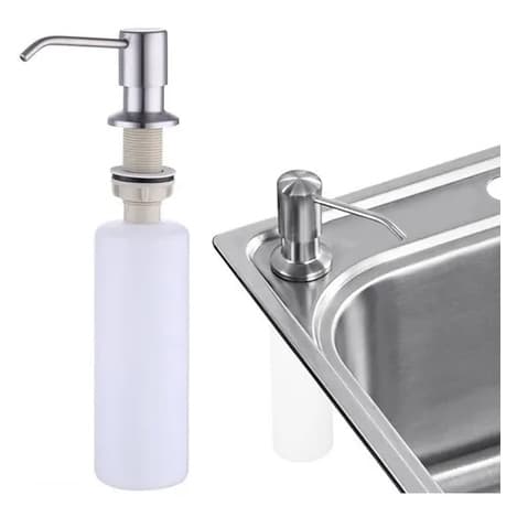 Dispenser Dosador Bancada Sabão Sabonete Líquido Detergente Cozinha