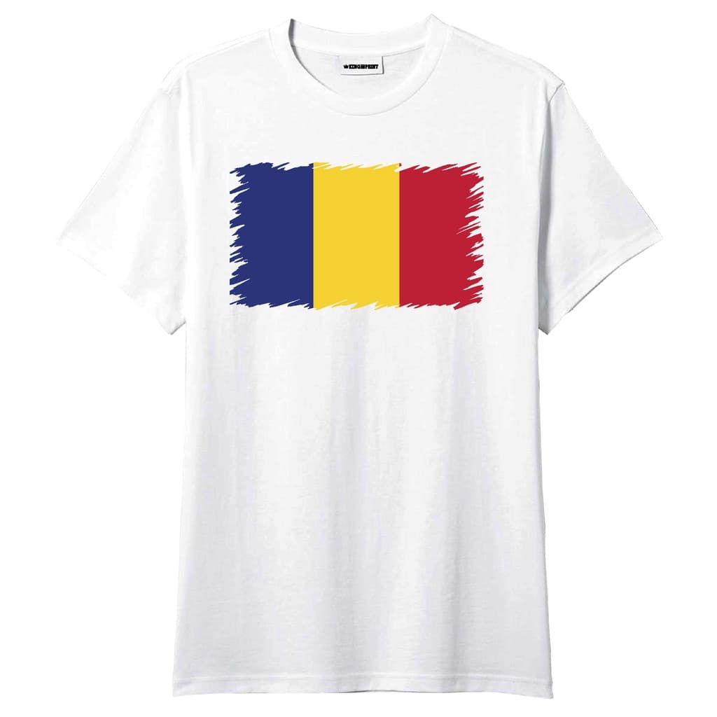 Camiseta Bandeira Romênia