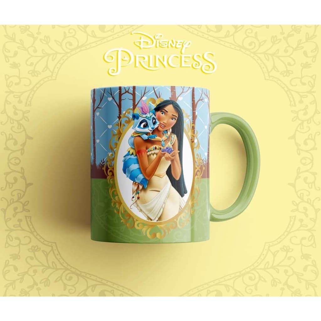 Caneca Coleção Princesas Disney POCAHONTAS