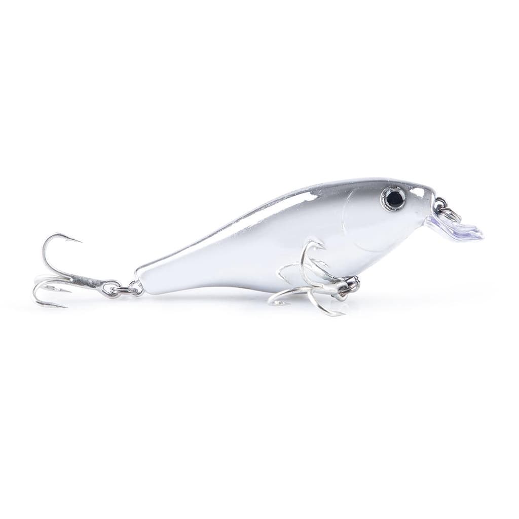 ISCA ARTIFICIAL PEGA TUDO 70 FLOATING (7CM 12G)COR CROMO. ORIGINAL MARURI