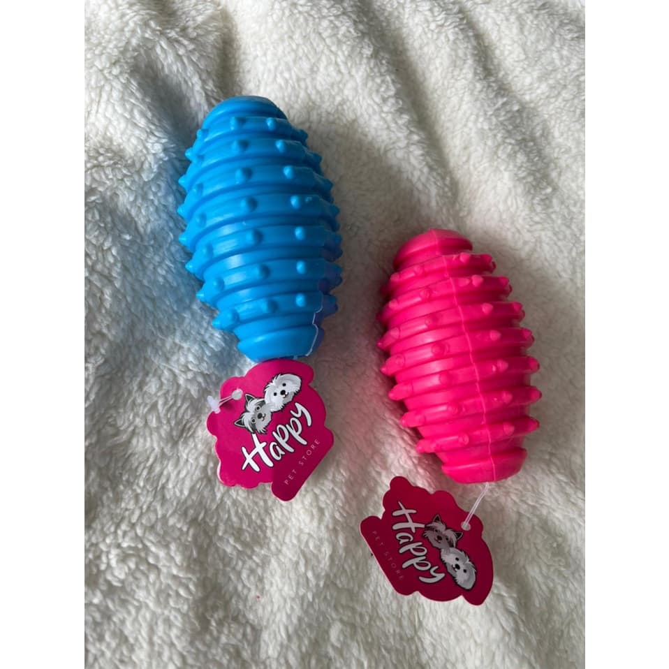 Brinquedo mordedor para cachorros brinquedo de plástico mordedor para pet higienização dentaria brinquedo com sino