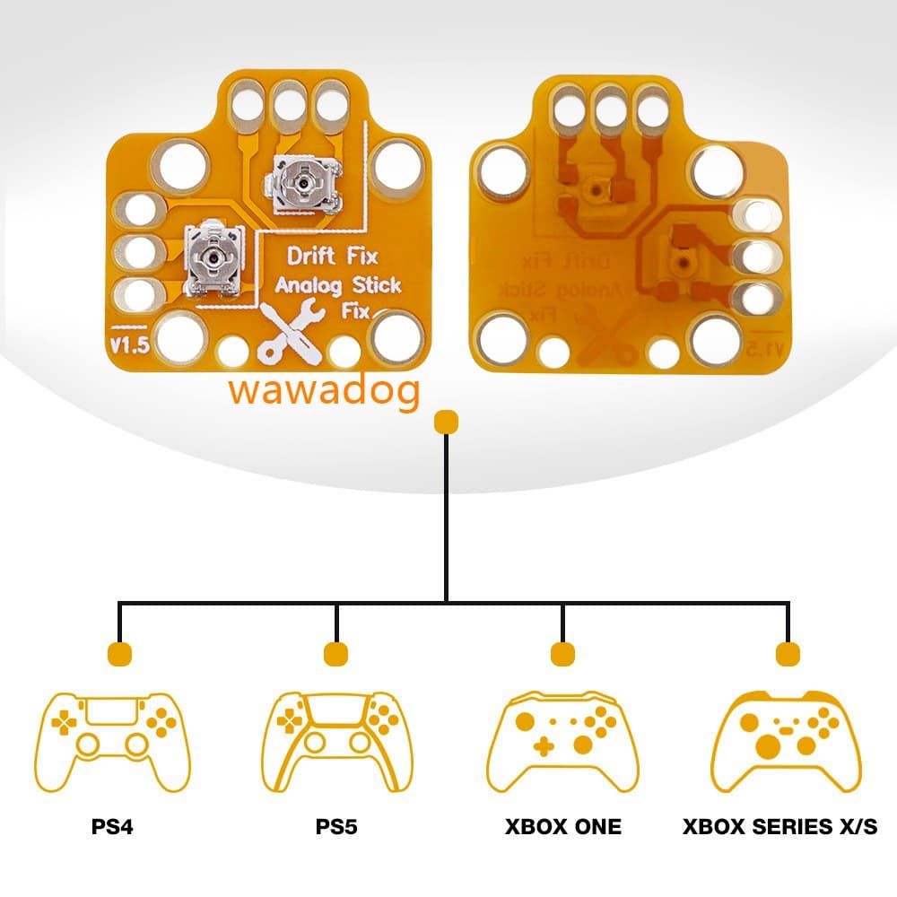 1 Placa Ajuste Analógico para  Ps4 Ps5 X One Series S E X