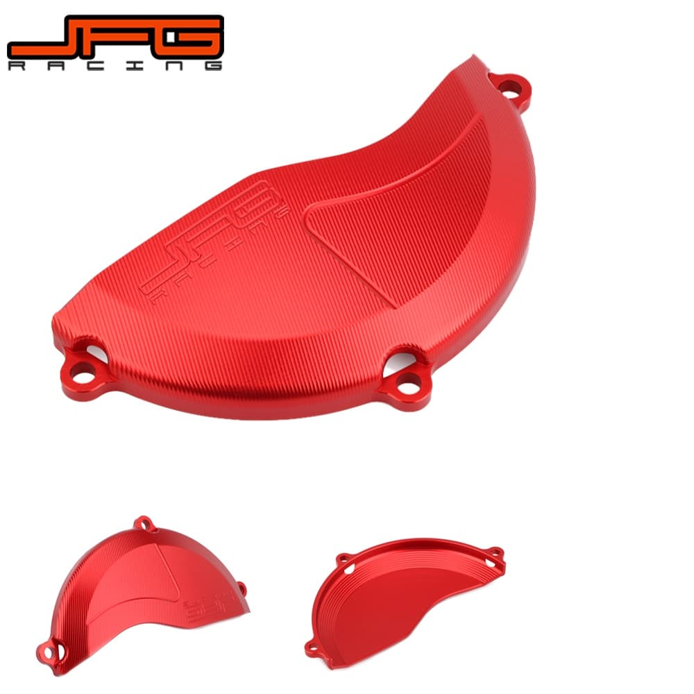 JFG Racing Alumínio Embreagem Guarda Lado Direito Caso Capa Acessórios Da Motocicleta Protetor Do Motor Para CRF250X 200