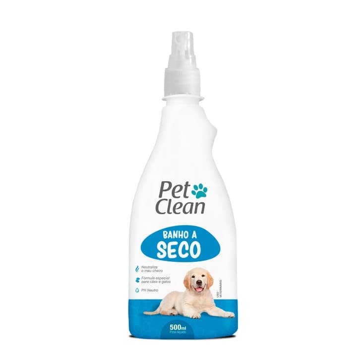 Banho a Seco para Cães Pet Clean 500mL
