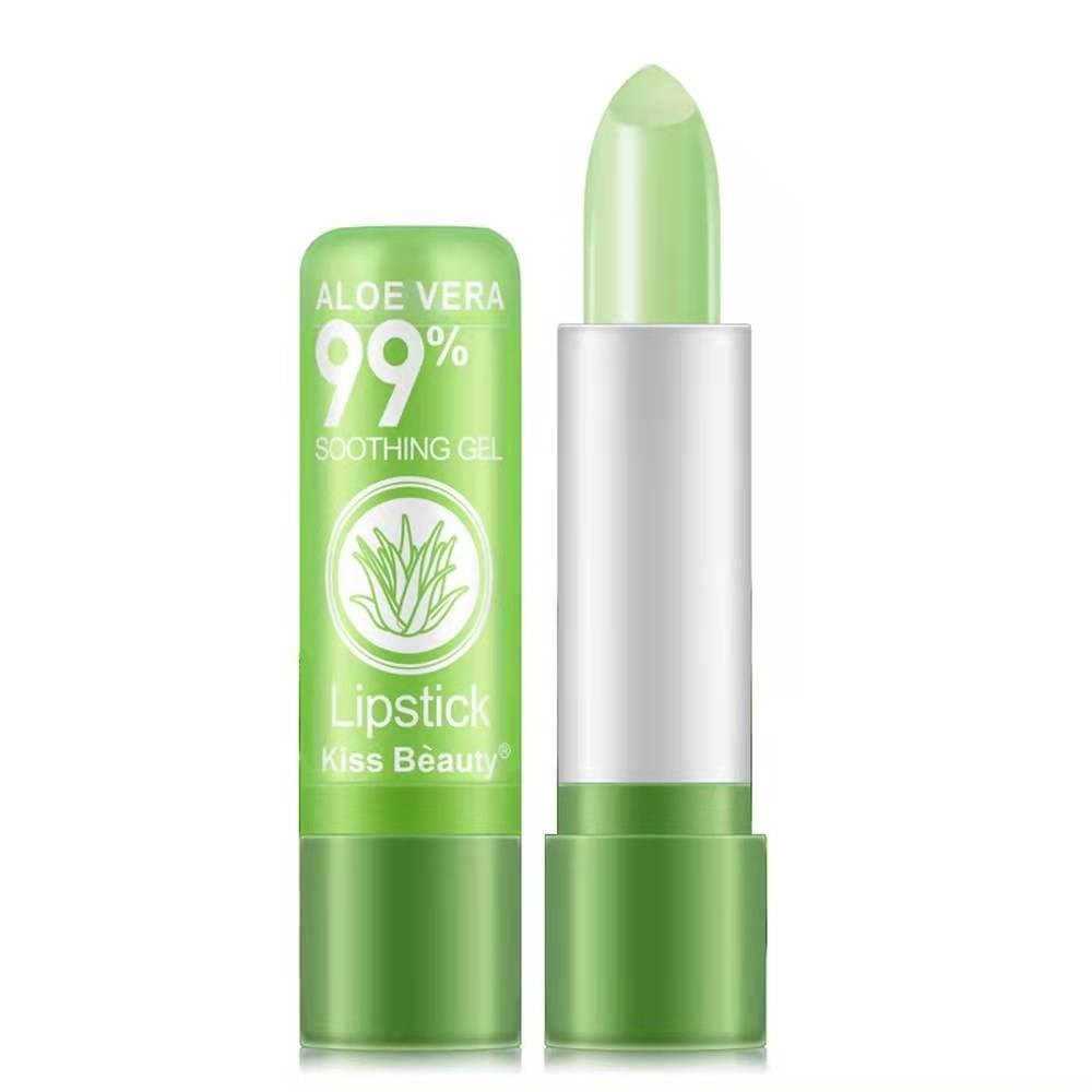 Batom Hidratante Aloe Vera 24h Muda De Cor