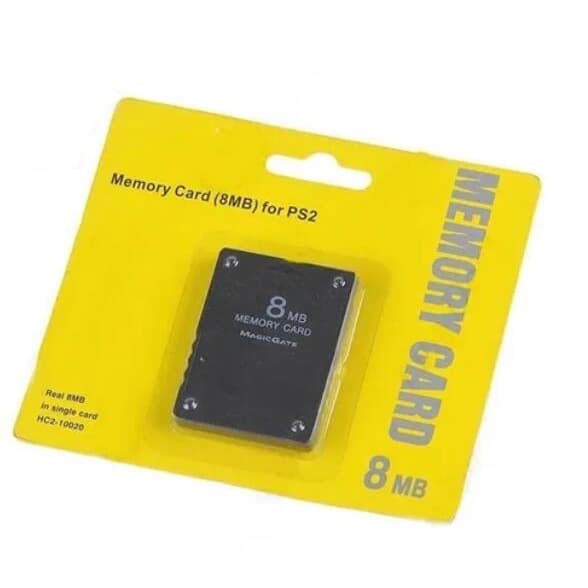 Memory Card 16mb 8mb Playstation 2 Ps2 Lacrado Cartão De Memoria