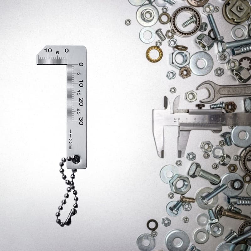 yu 0-30mm Medidor De Chanfro Inoxidável Para Fabricação Mecânica De Processamento De Vidro