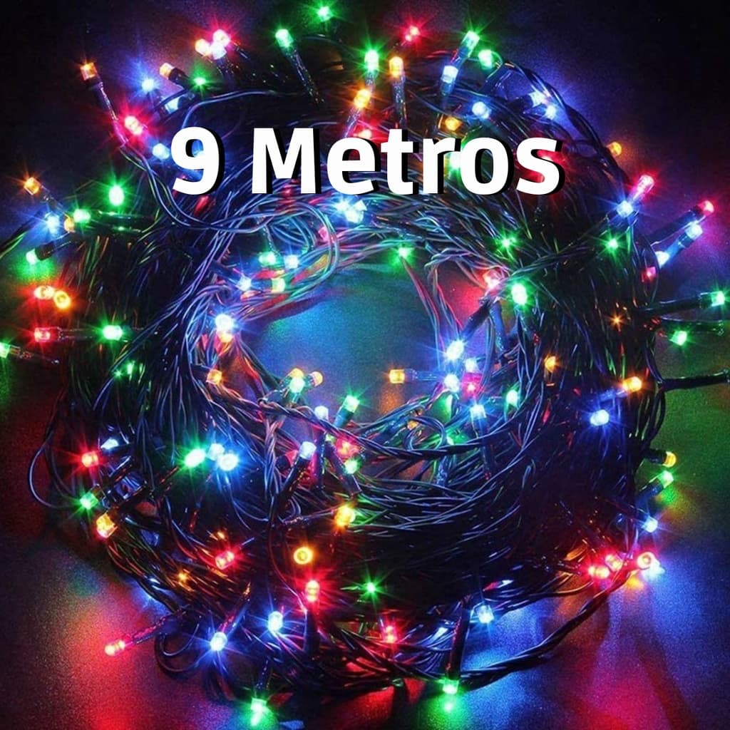 Natal Pisca Pisca Lâmpada Iluminação Led 5 a 9 Metros decoração Natalino