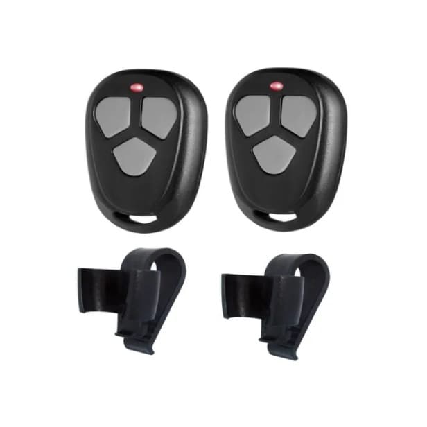 2 Unid Controle Remoto Fit 433 Mhz Bateria Lítio